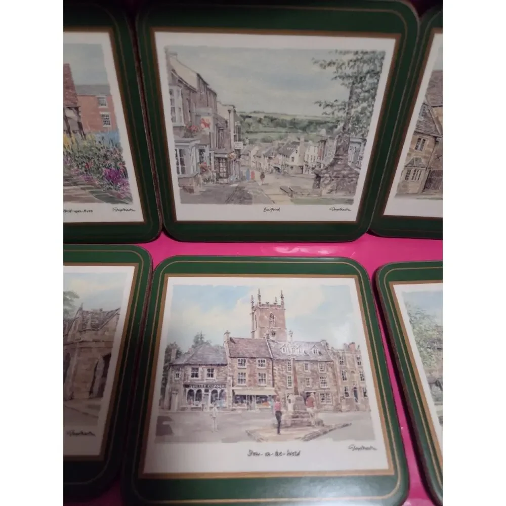 Vtg Pimpernel Set Of 8 